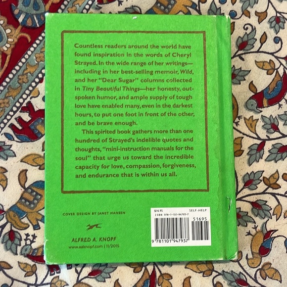 *signed!* Brave Enough (2015) first edition hardback by Cheryl Strayed 2015 - Picture 3 of 7